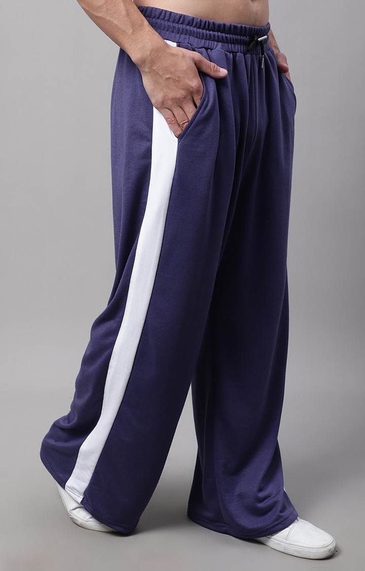 Women's  Navy Wide Leg Jogger