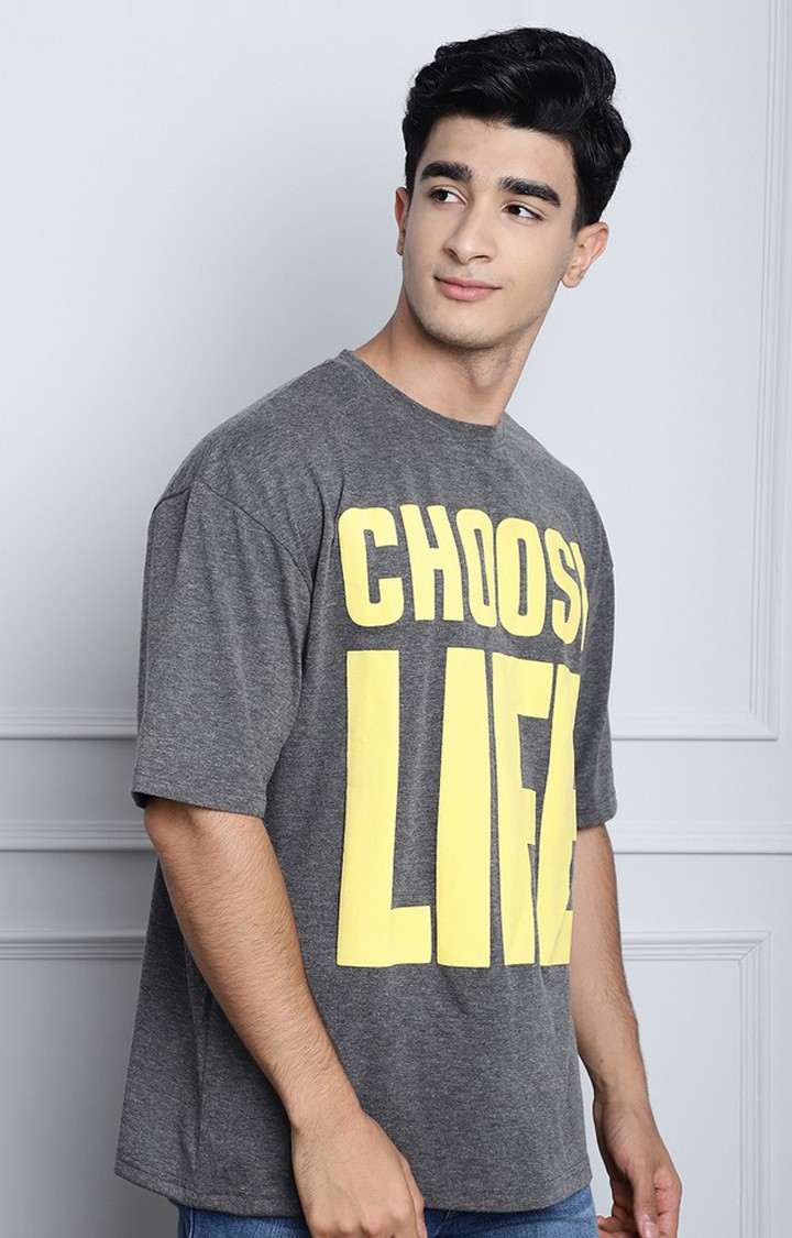 Men's  Choose Life Premium Oversize Tshirt