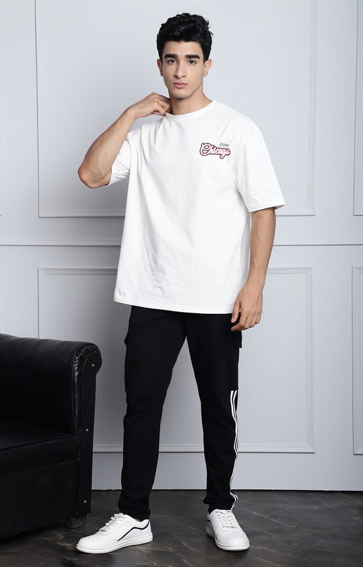 Men's Regular Black Jogger With Pocket