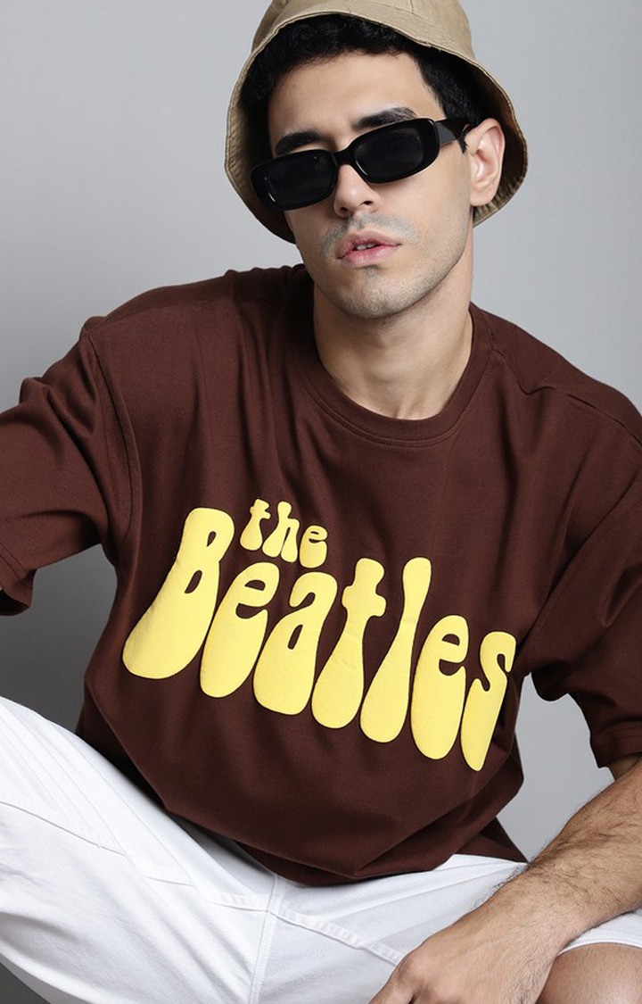 Men's  Beatles Premium Oversized Tshirt