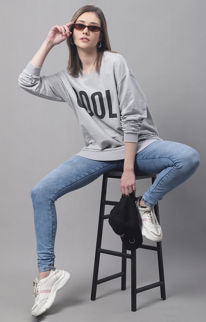 Cool shop grey sweatshirts
