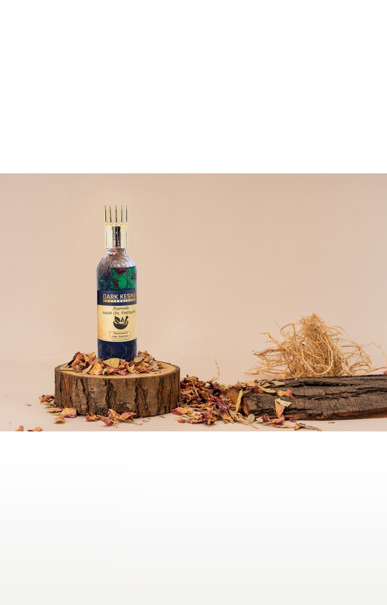 Dark Kesa Ayurvedic Hair Oil, Bhringraj And Amla Oil, Reduces Hair Loss And Improves Hair Growth 100Ml