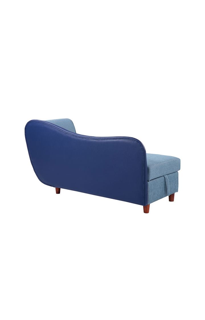 Viva Storage RHS Chaise Lounger Mirage Blue Colour