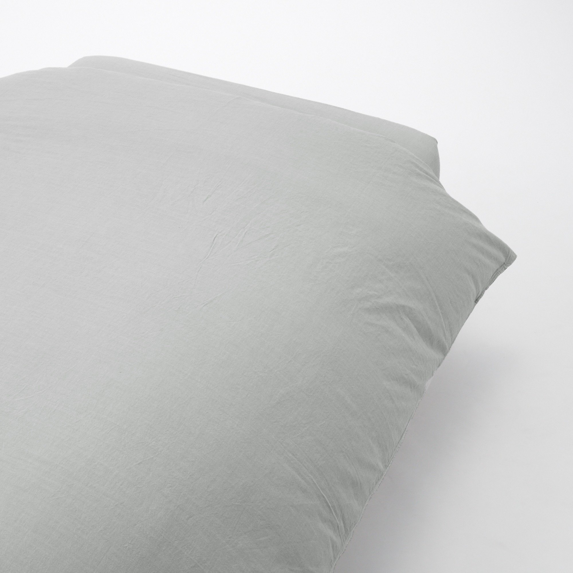 WASHEDCOTTON DUVET COVER S GREY