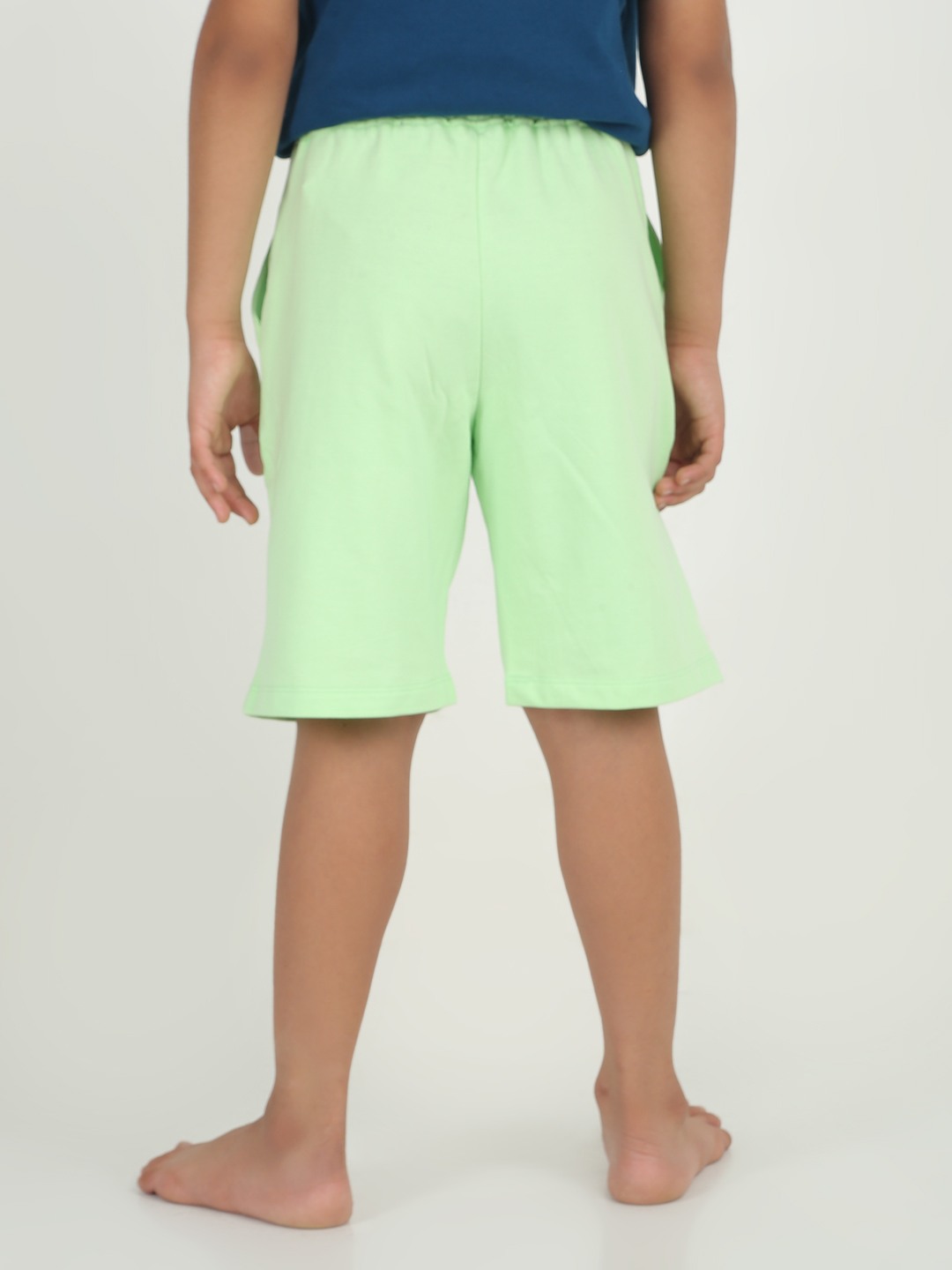 Boys 1 piece printed short - Pistachio Green