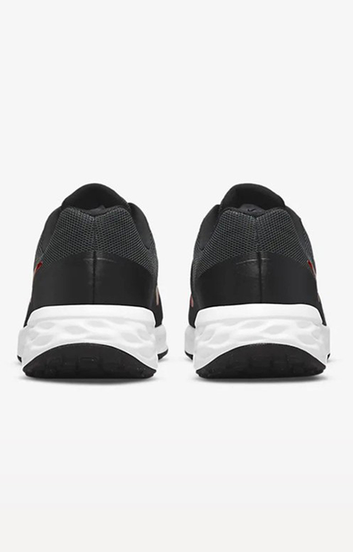 Men's Black Mesh Running Shoes
