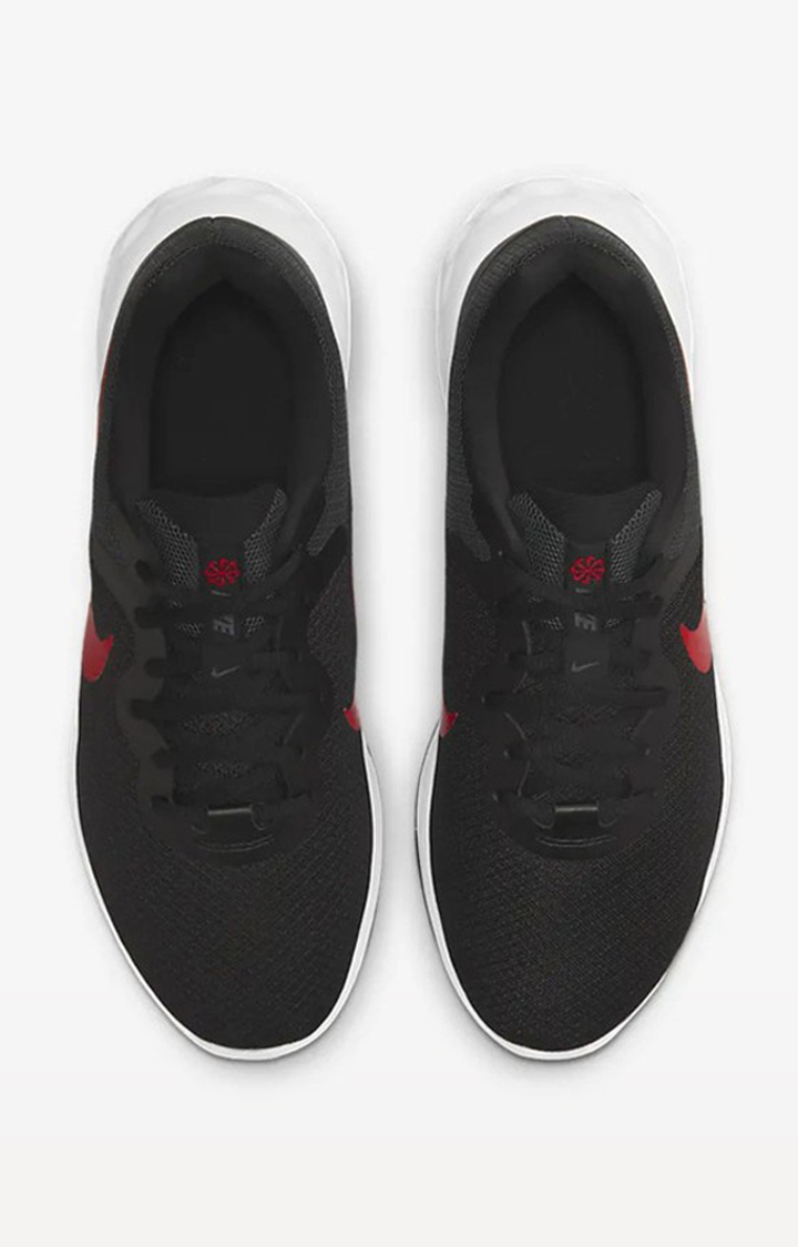 Men's Black Mesh Running Shoes