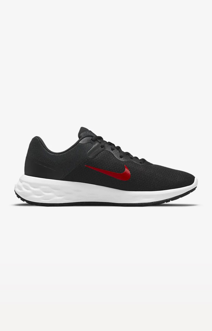 Men's Black Mesh Running Shoes