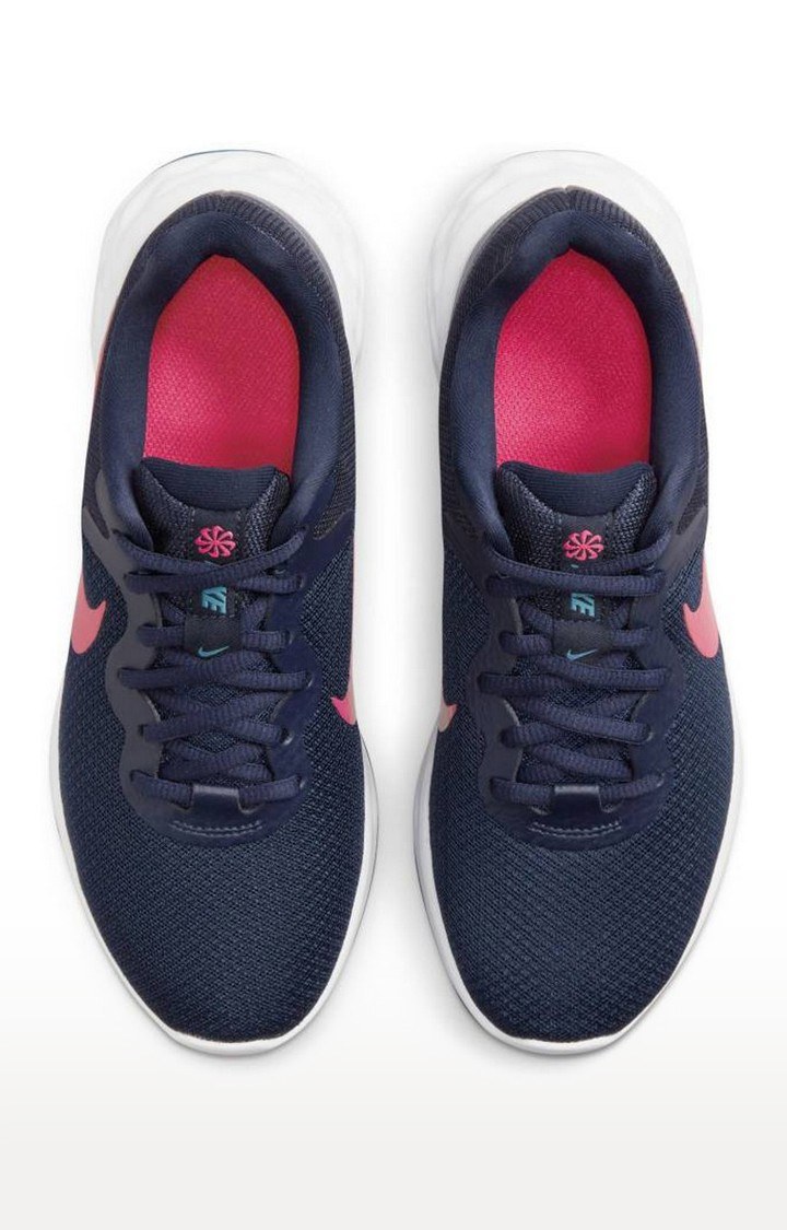 Women s Blue Synthetic Running Shoes Nike