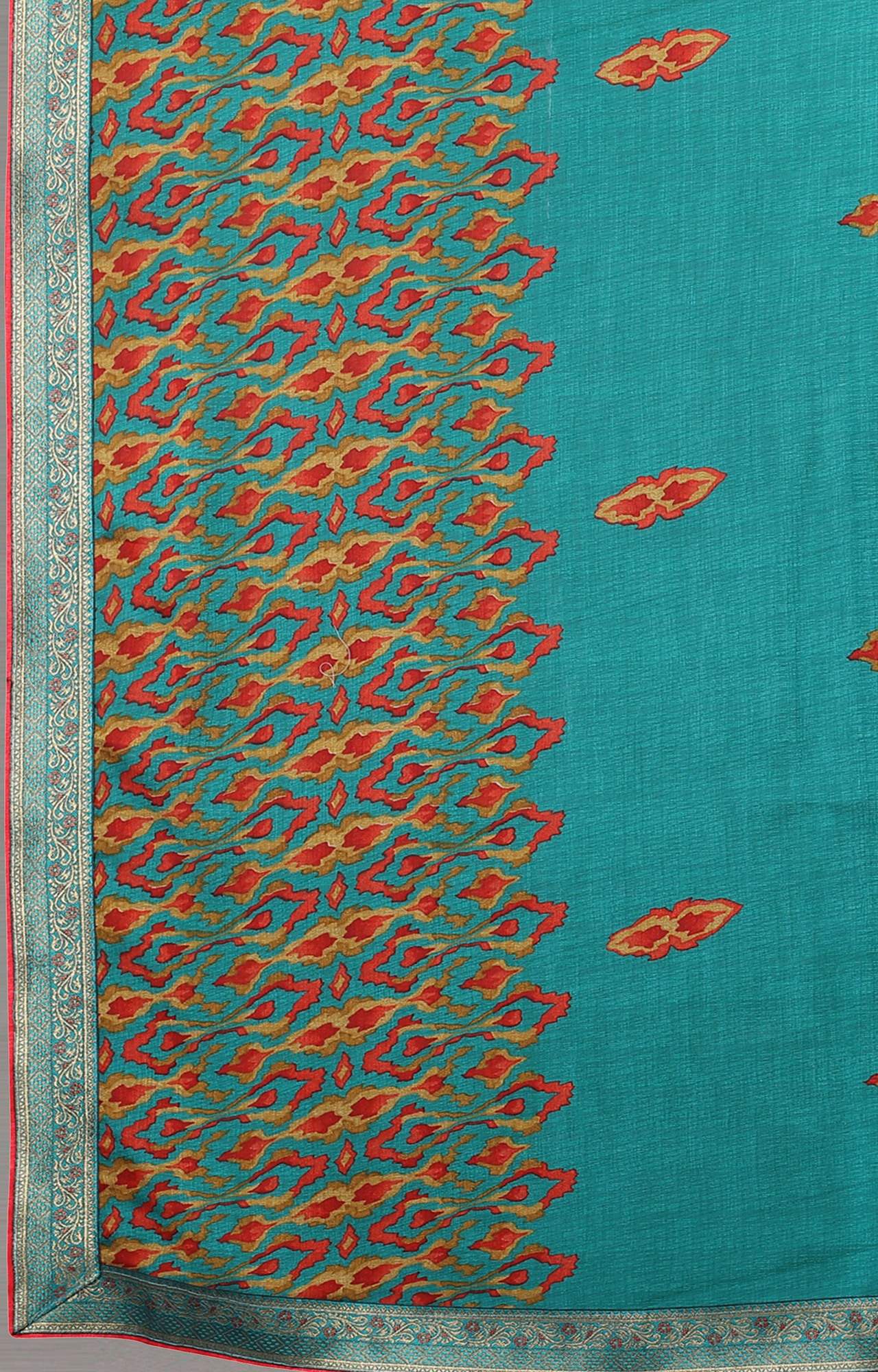 Women Light Blue Chiffon Printed Saree-S_L21SHUBHLABH31005SSR01