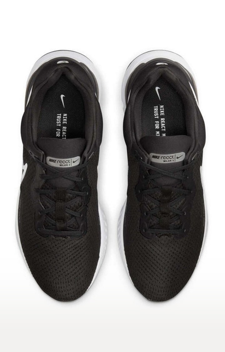 Men's Black Mesh Running Shoes