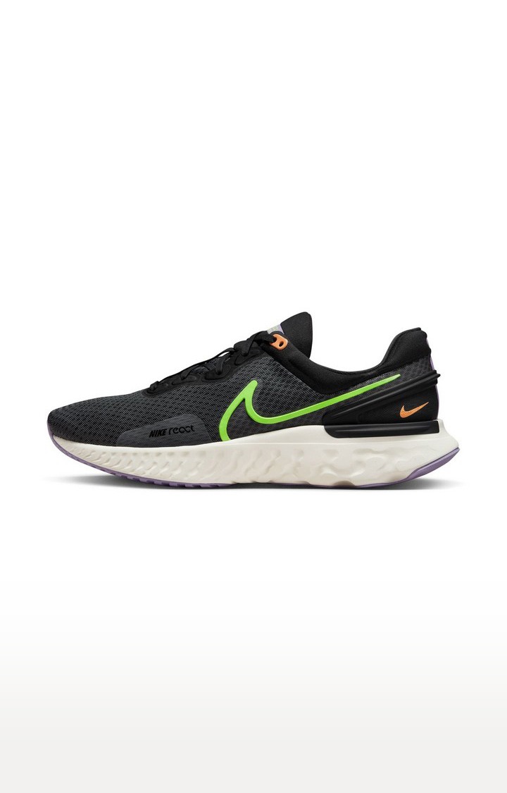 Men's Black Mesh Running Shoes