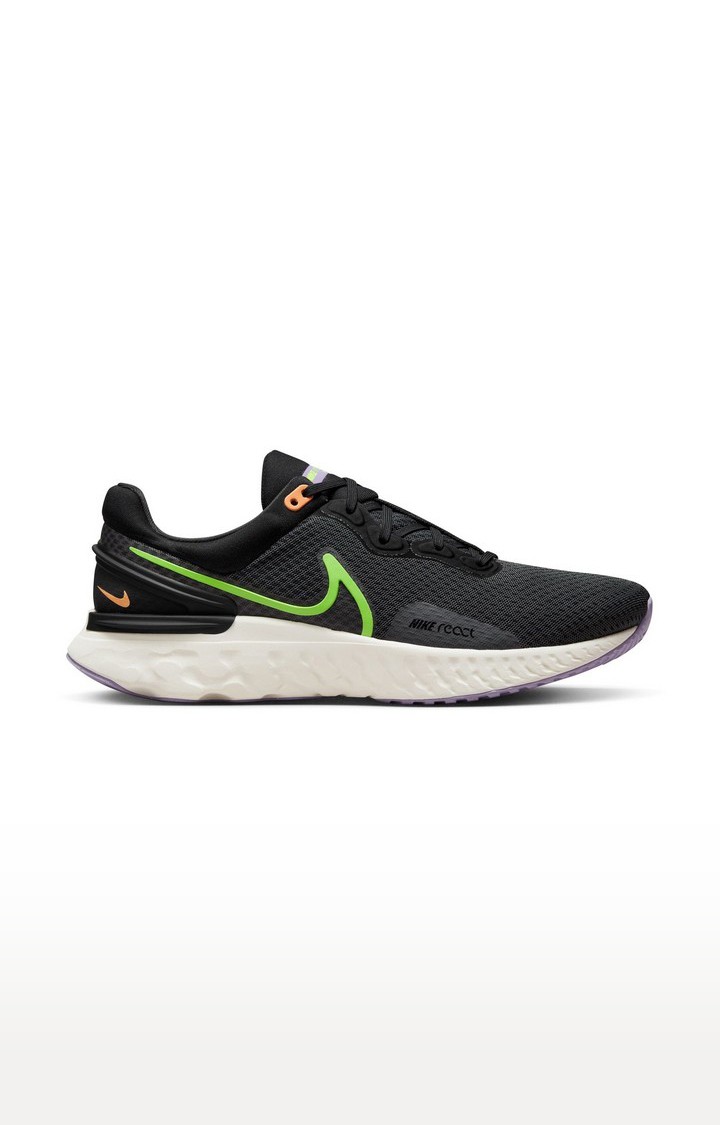 Men's Black Mesh Running Shoes