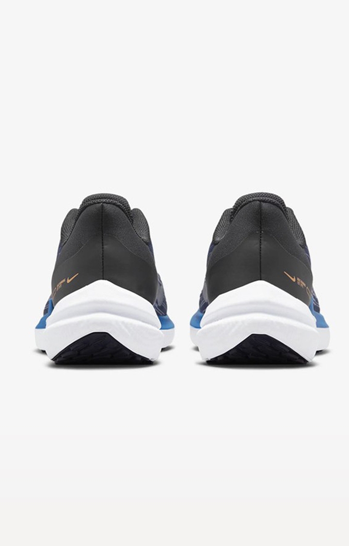 Nike | Men's Blue Mesh Running Shoes 4