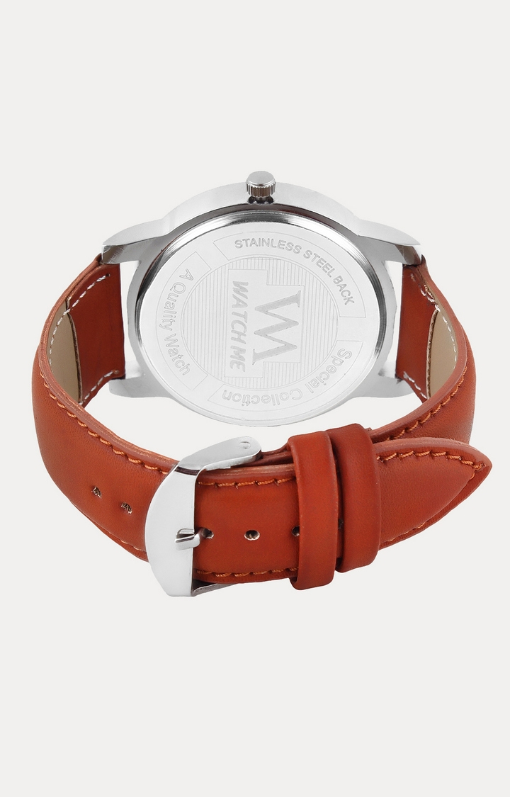 Watch Me | Watch Me Brown Analog Watch For Men 1