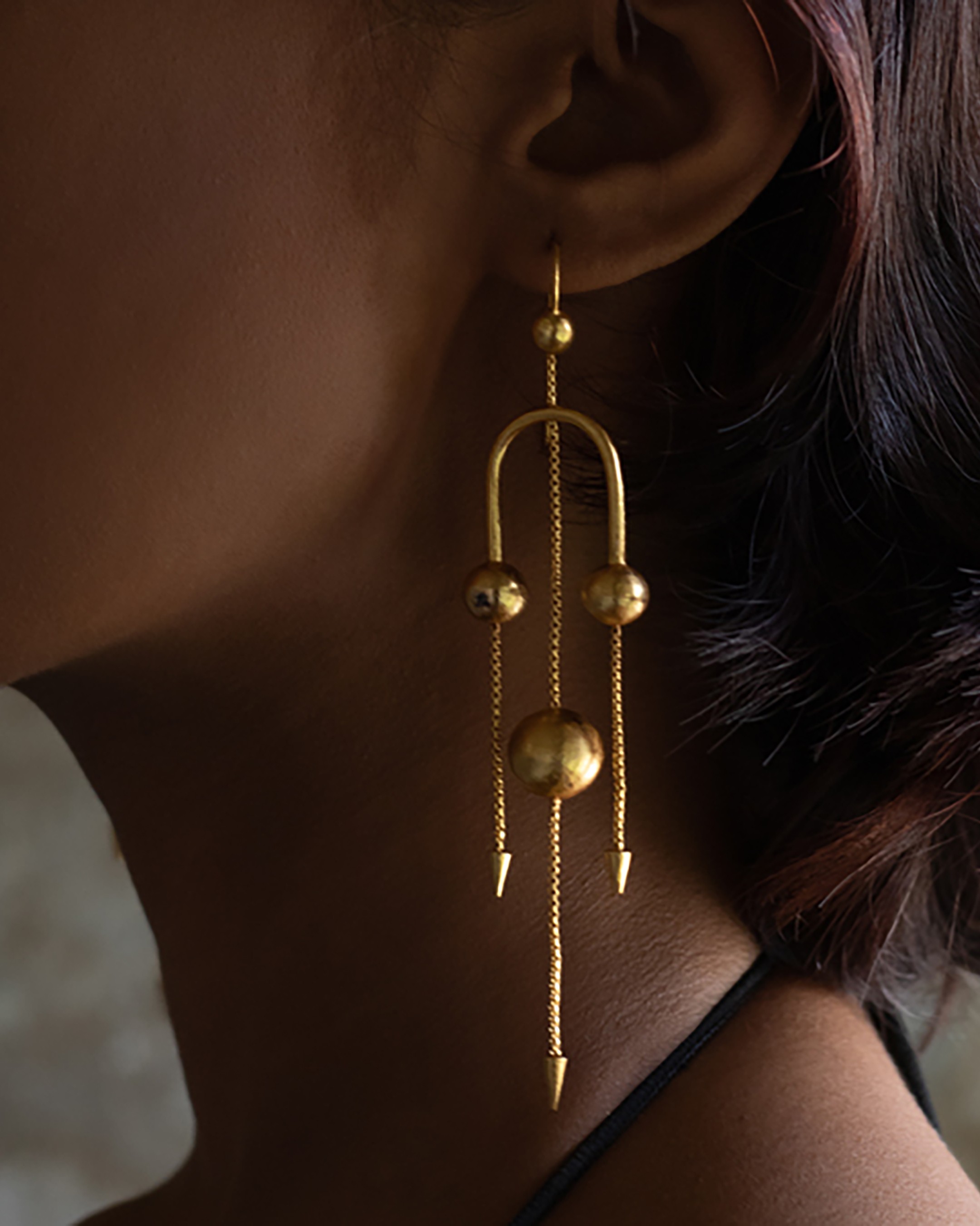 Deco Trio Earring