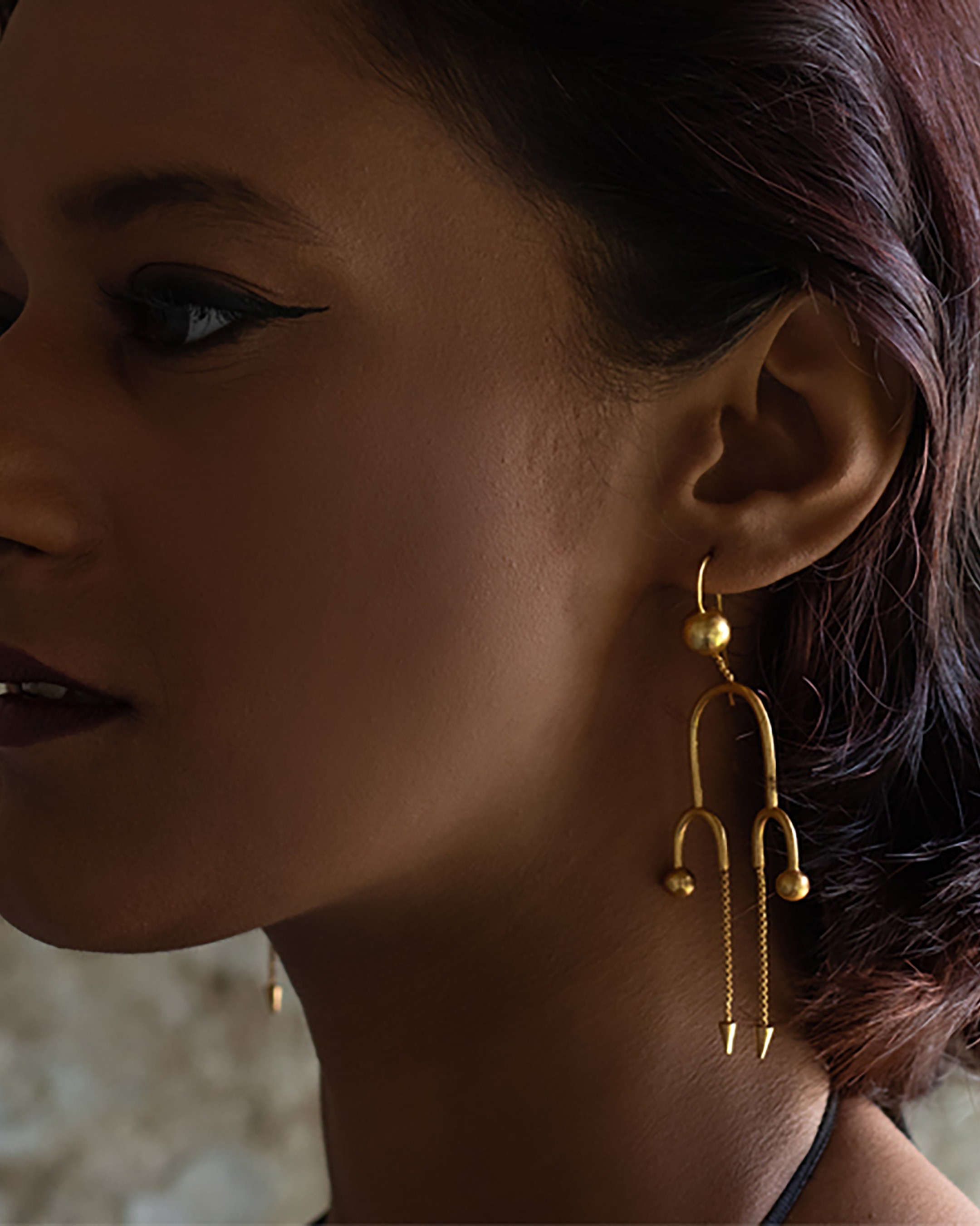 Deco Chrysler Earring