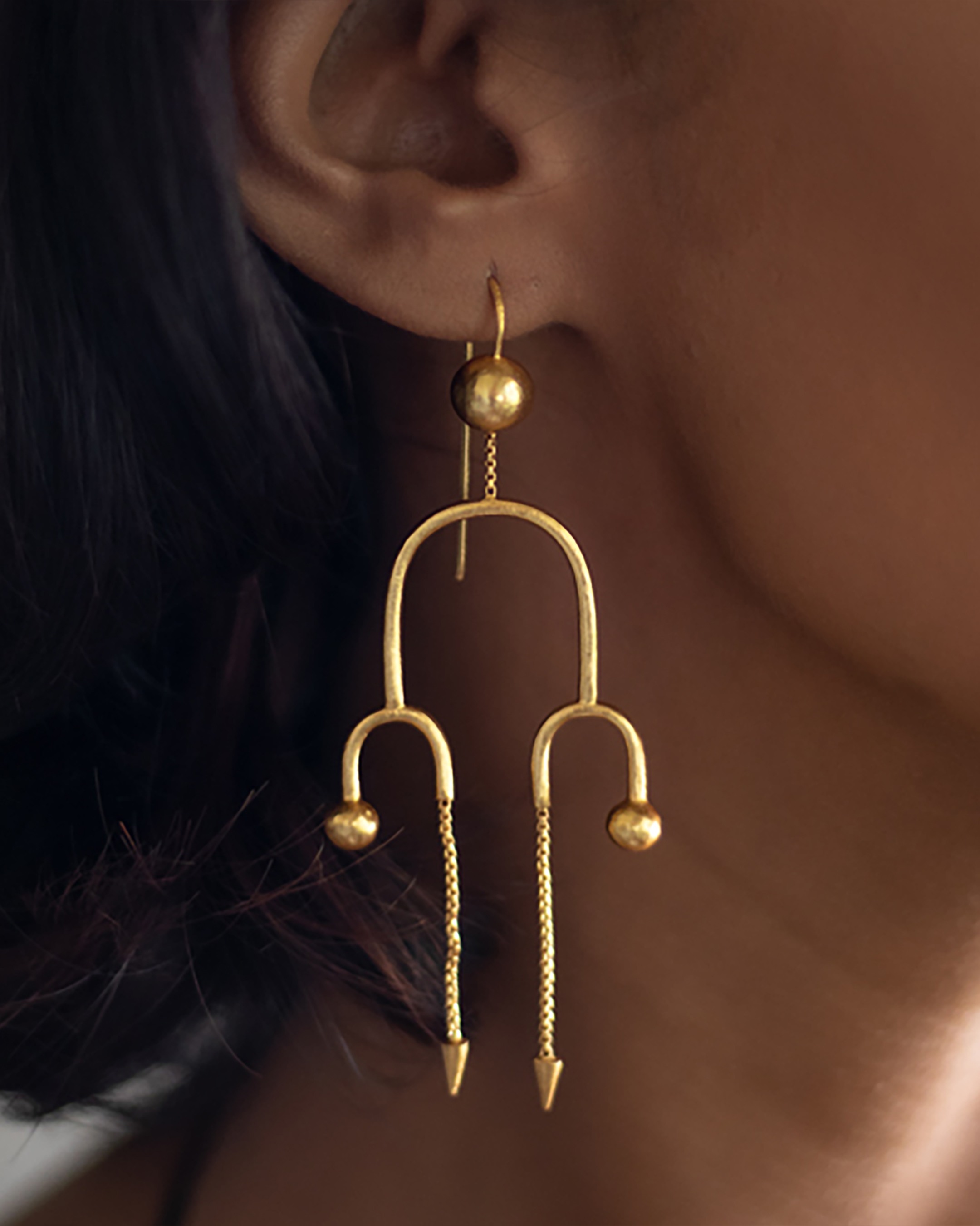 Deco Chrysler Earring