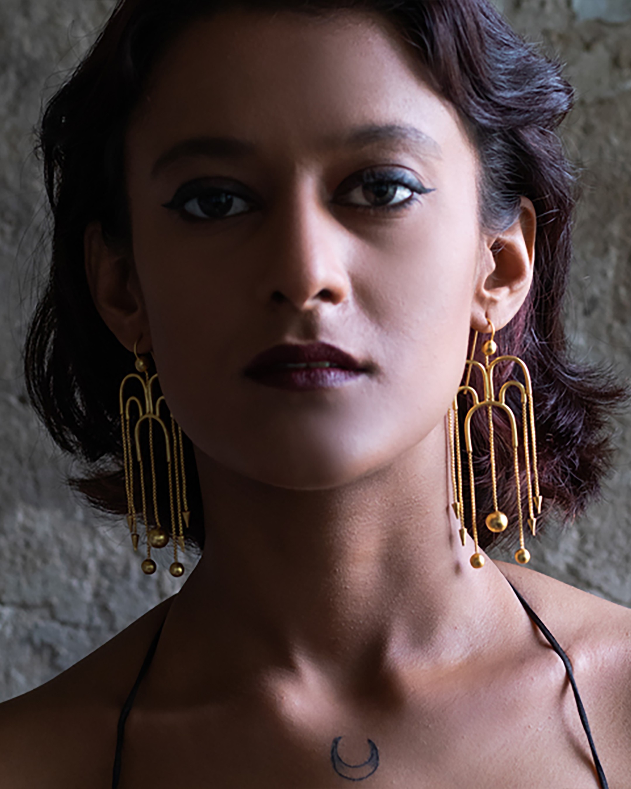 Deco Fountain Earring