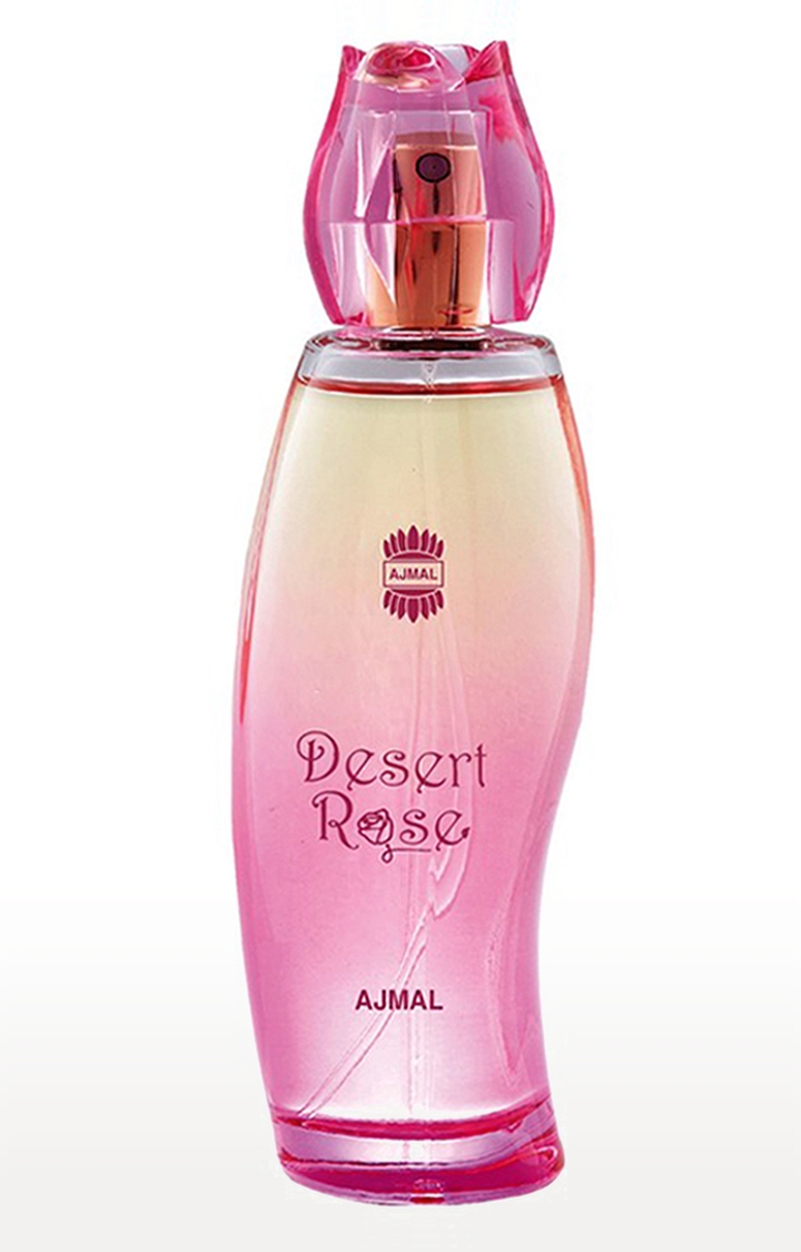 Buy online Ajmal Desert Rose Edp 100ml For Women And Jannatul Firdaus Cp  Alcohol-free Attar 10ml For Unisex + 2 Parfum Testers Free from beauty for  Women by Ajmal for ₹1049 at