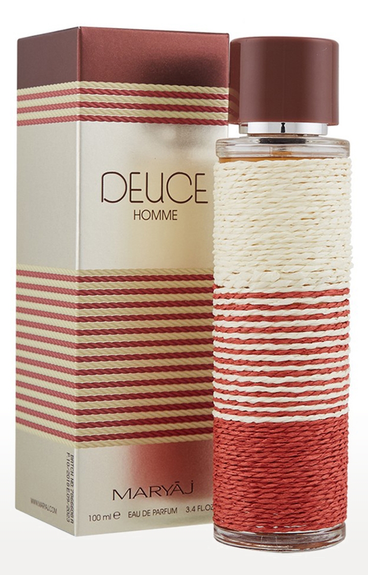 Ajmal | Maryaj Deuce Homme Eau De Parfum Perfume 100ml for Men and Ajmal Wisal Deodorant Musky Fragrance 200ml for Women 2