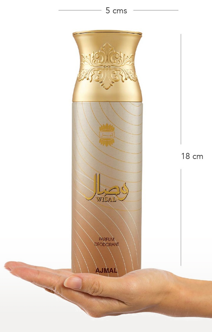 Ajmal | Maryaj Deuce Homme Eau De Parfum Perfume 100ml for Men and Ajmal Wisal Deodorant Musky Fragrance 200ml for Women 4