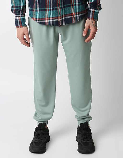Hemsters | Hemsters Olive Green Track Pant For Men