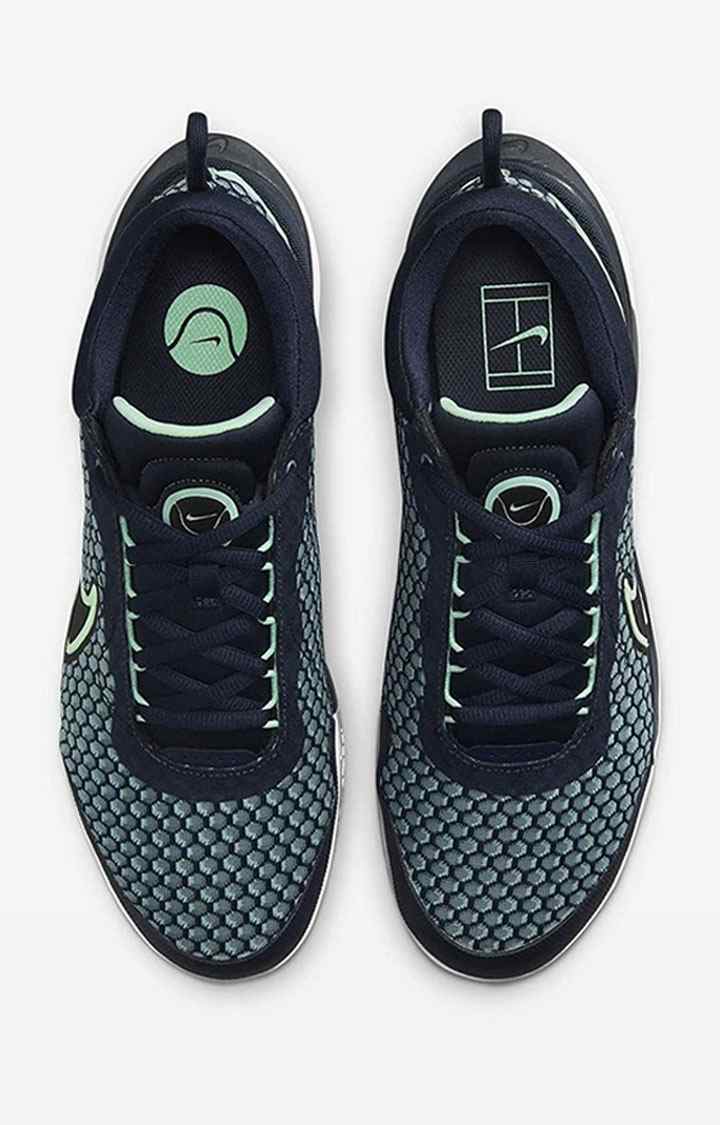 Men s Blue Mesh Running Shoes