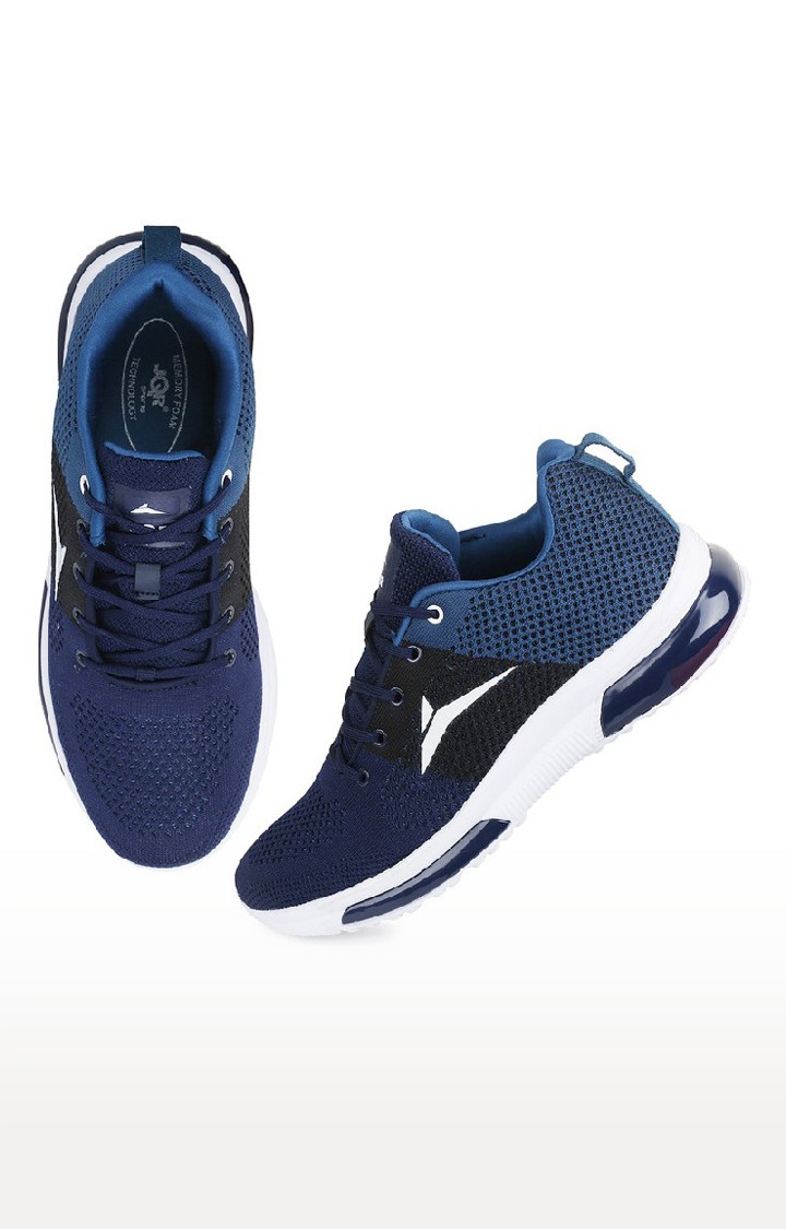 JQR Men s Disney Blue Running Shoes