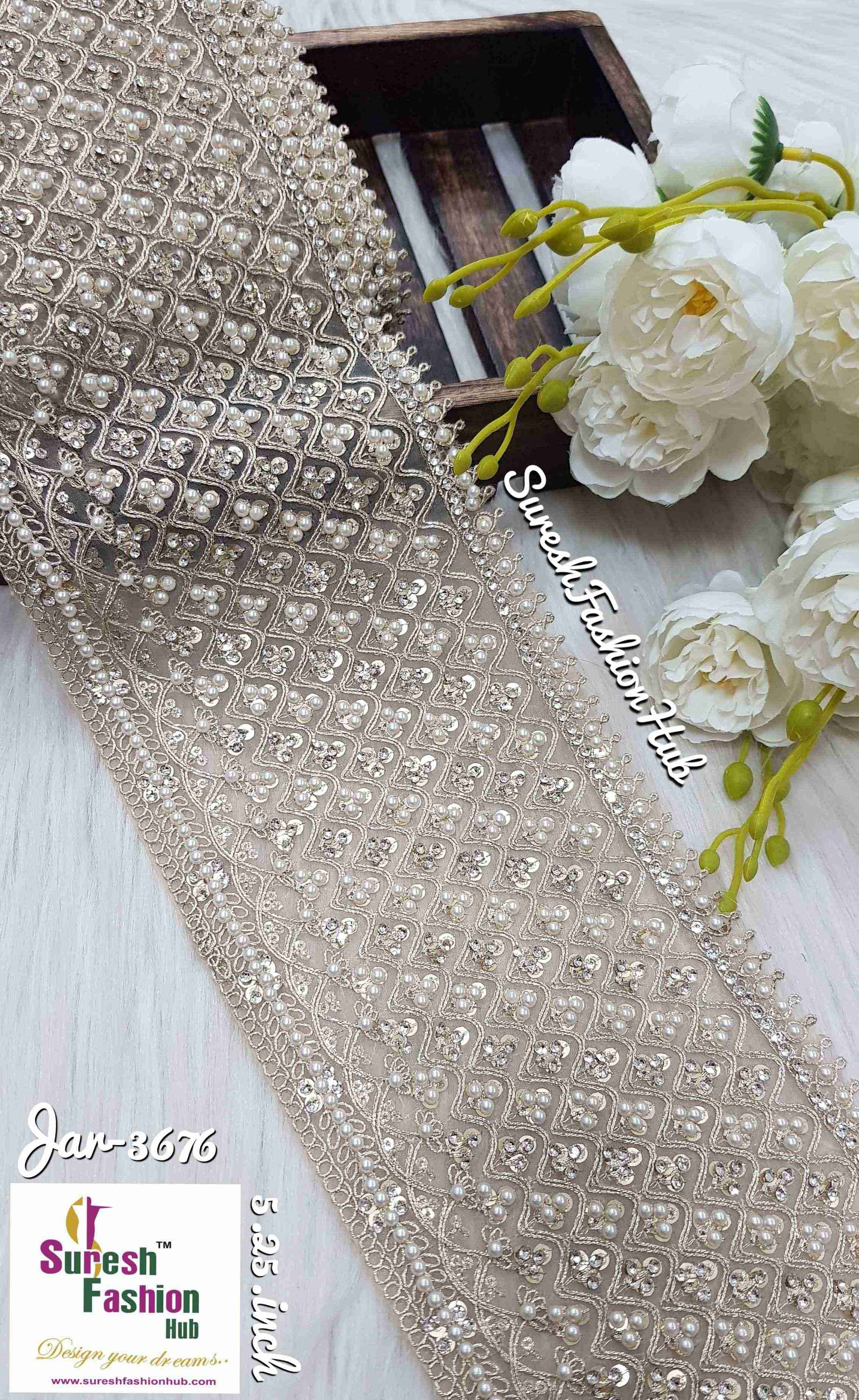 Pearl Celestial Elegance Glamour Lace