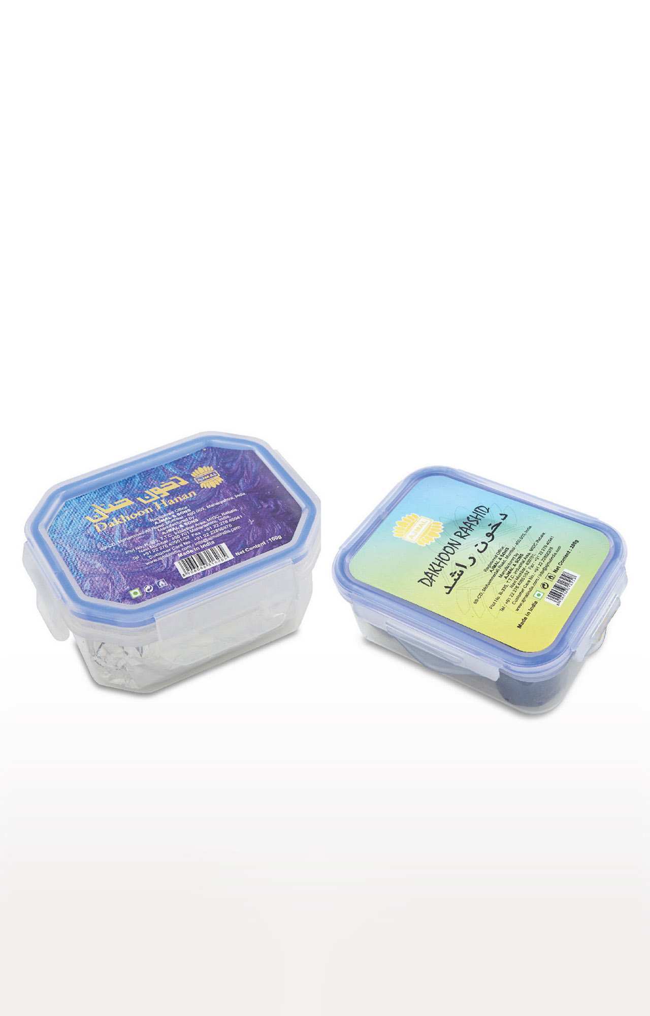 Dakhoon Hanan Oriental Bakhoor 100gms for Home and Dakhoon Raashid Oriental Bakhoor 200gms for Home FREE