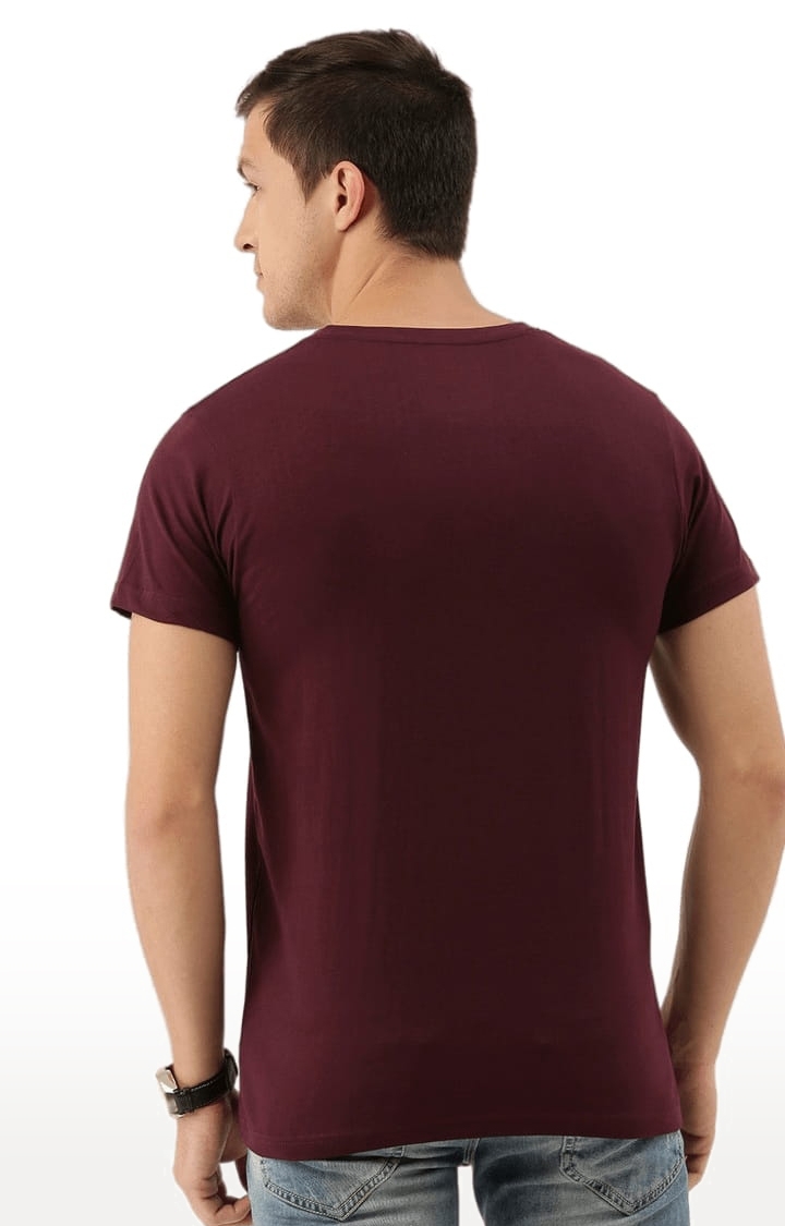 Dillinger | Men's Red Printed Regular T-Shirts 3