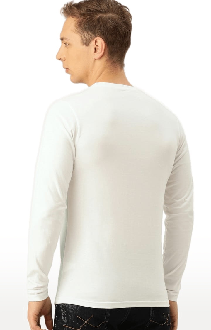 Dillinger | Men's White Colourblock Regular T-Shirts 3