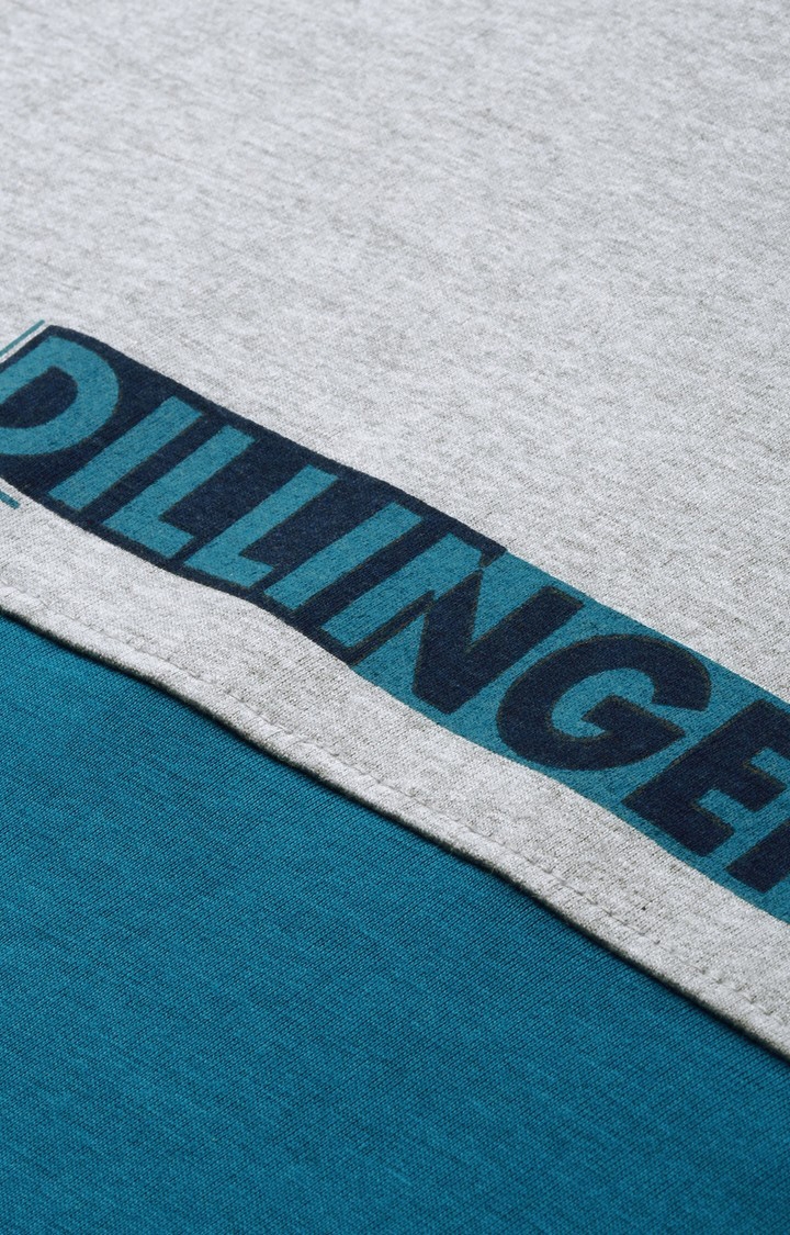 Dillinger | Men's Multicolour Cotton Colourblock Regular T-Shirt 4