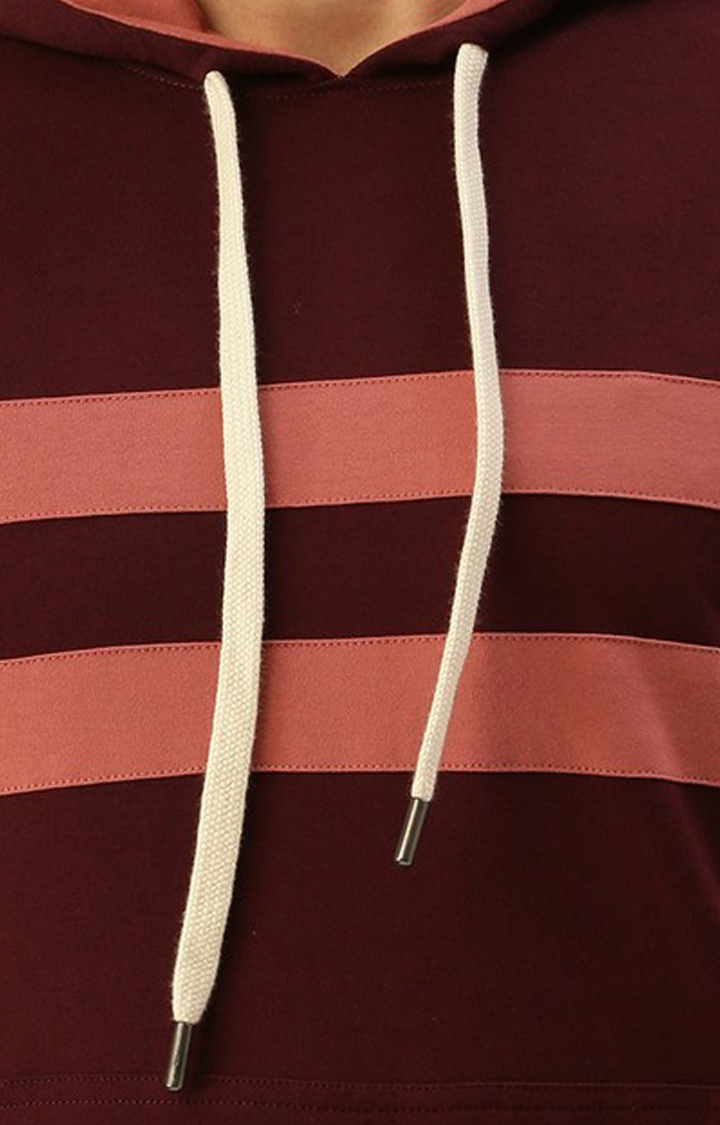 Men's Red Striped Hoodies