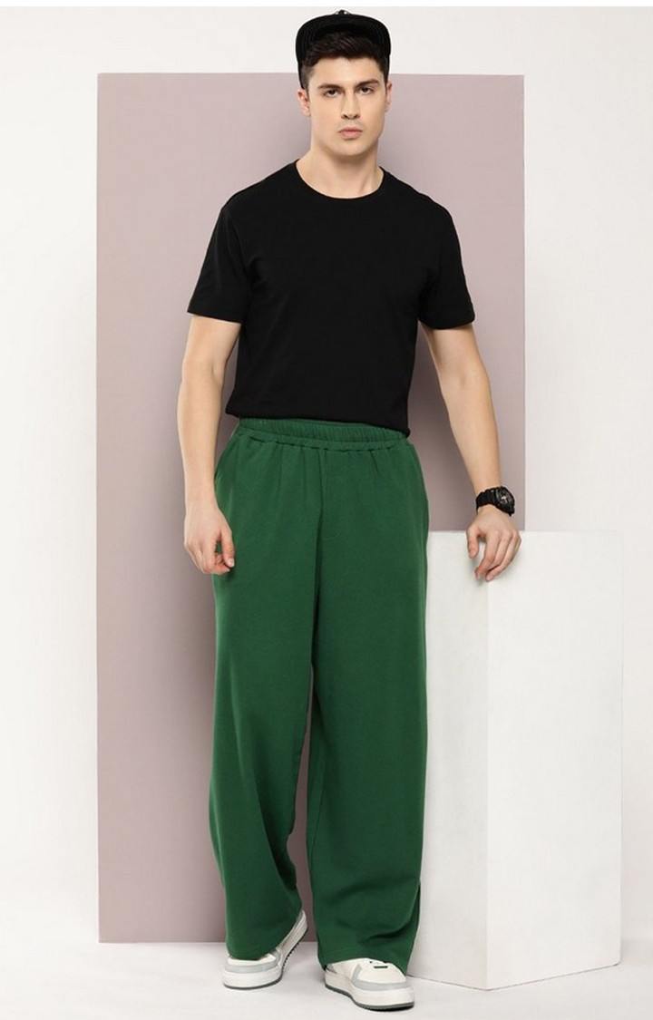 Men's Light weight Baggy Knitted Korean Pants