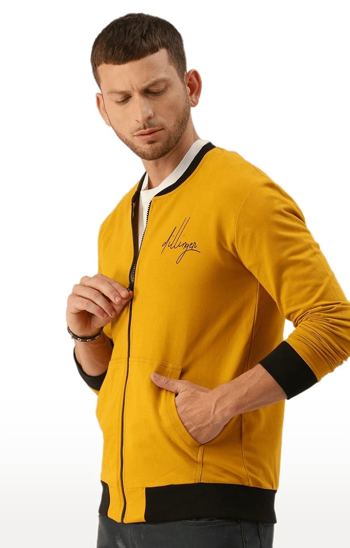 Dillinger | Men's Yellow Solid Western Jackets