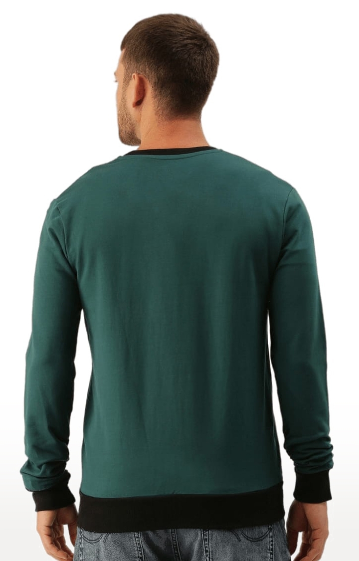 Dillinger | Men's Green Cotton Solid Activewear Jacket 2