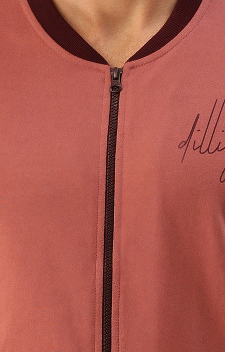 Dillinger | Men's Pink Solid Western Jackets 4