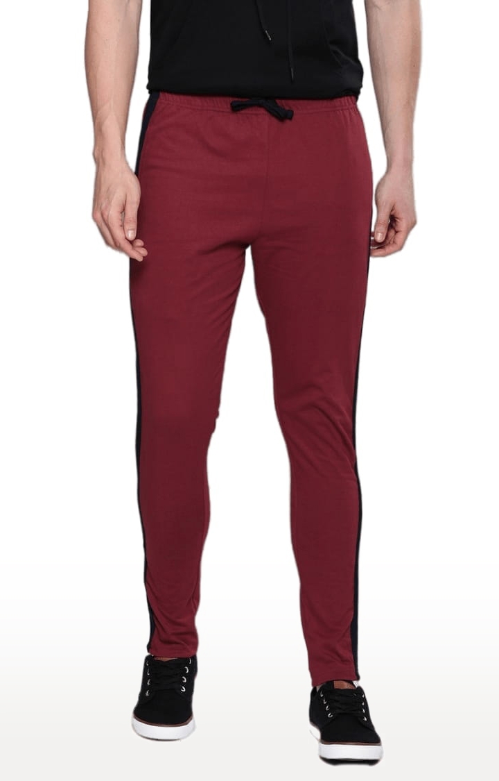 Dillinger | Men's Red Cotton Solid Trackpant 0