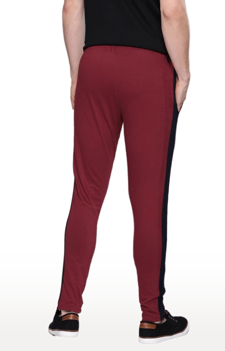Dillinger | Men's Red Cotton Solid Trackpant 3