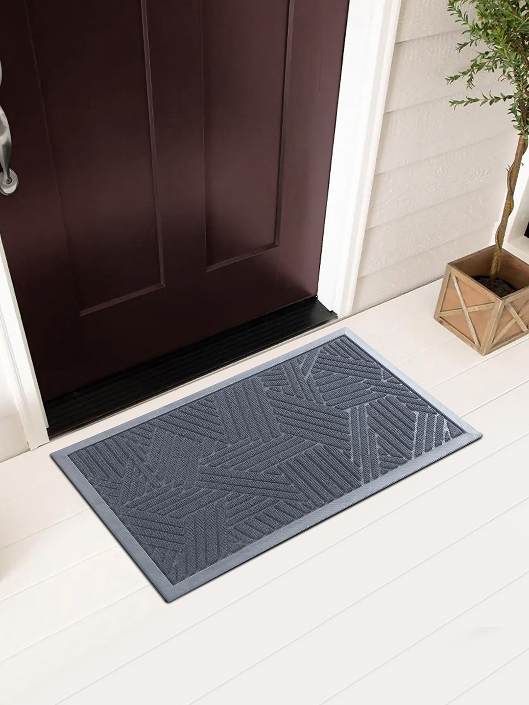 Bellagio Charcoal OutDoor Mat(45x75cms)