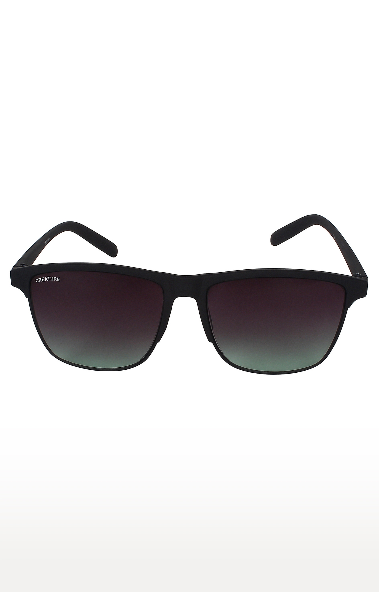 CREATURE | CREATURE Black Sunglasses with UV Protection (Lens-Black|Frame-Black) 1