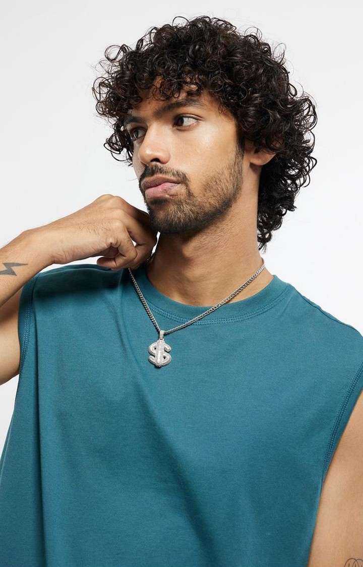 Unisex Silver Dollar Pendant