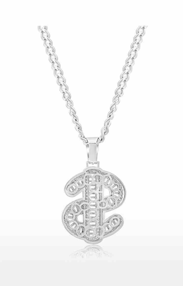Unisex Silver Dollar Pendant