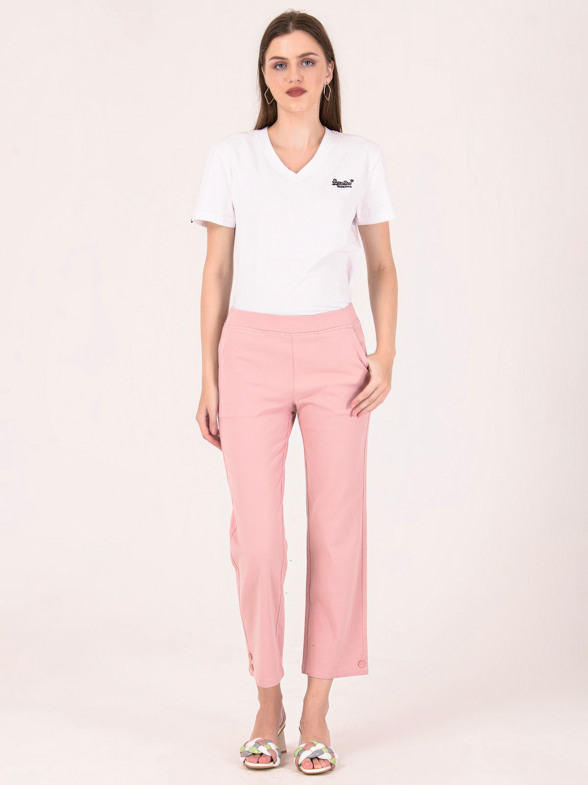 Albion Women Pink Smart Jegging