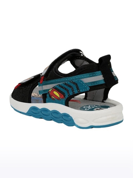 Campus Shoes | Boys Black DRS 109 Sandal 2