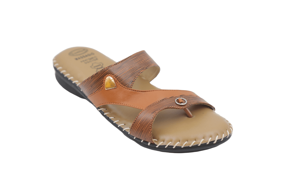 Obbi Good Label X Dr Sole Leather Cross Sandals in Natural