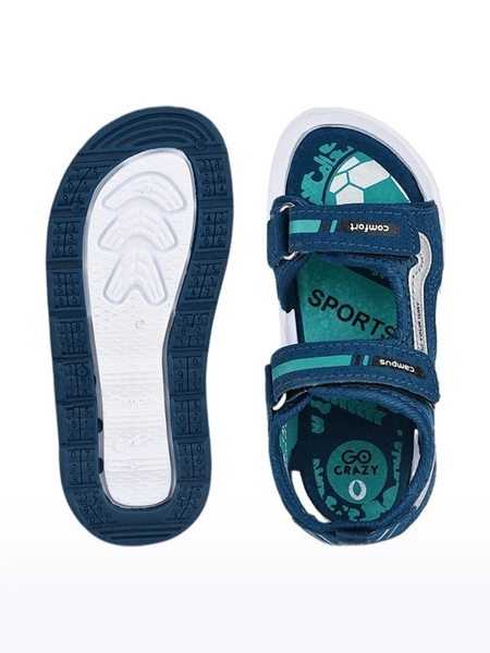 Campus Shoes | Girls Blue DRS 207 Sandal 3