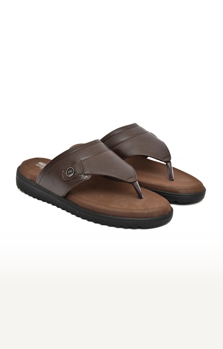 Men's Brown Slippers